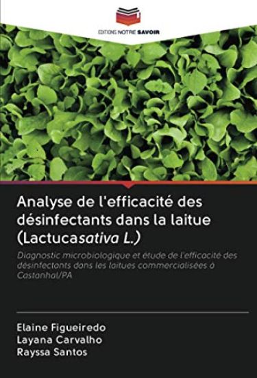 Analyse de l'efficacité des désinfectants dans la laitue (Lactucasativa L.)