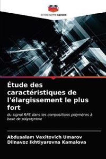 Étude des caractéristiques de l'élargissement le plus fort