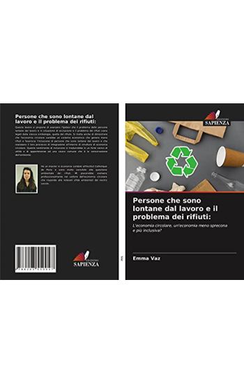 Persone che sono lontane dal lavoro e il problema dei rifiuti: