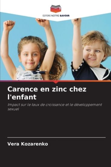 Carence en zinc chez l'enfant