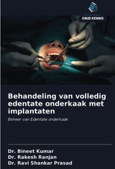 Behandeling van volledig edentate onderkaak met implantaten