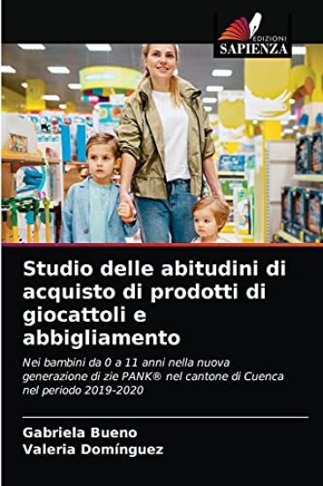 Studio delle abitudini di acquisto di prodotti di giocattoli e abbigliamento