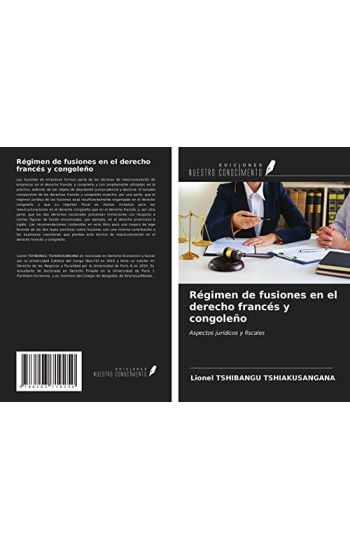 Régimen de fusiones en el derecho francés y congoleño
