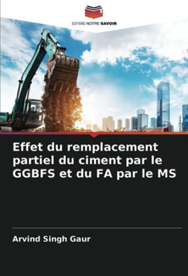 Effet du remplacement partiel du ciment par le GGBFS et du FA par le MS