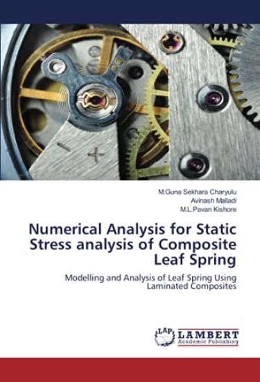 Numerical Analysis for Static Stress analysis of Composite Leaf Spring