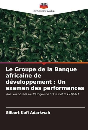 Le Groupe de la Banque africaine de développement : Un examen des performances