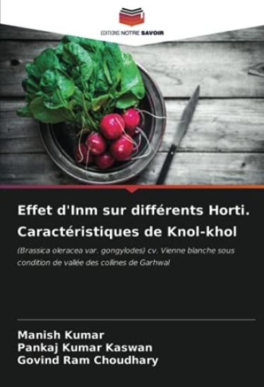 Effet d'Inm sur différents Horti. Caractéristiques de Knol-khol