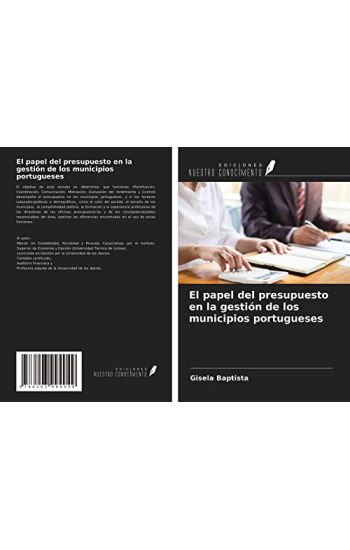 El papel del presupuesto en la gestión de los municipios portugueses