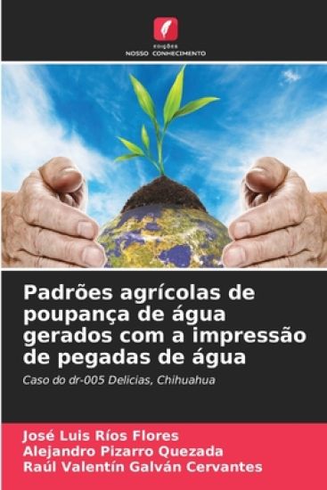 Padrões agrícolas de poupança de água gerados com a impressão de pegadas de água