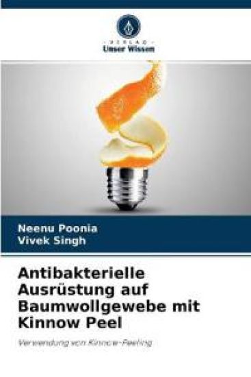 Antibakterielle Ausrüstung auf Baumwollgewebe mit Kinnow Peel
