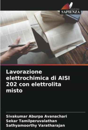 Lavorazione elettrochimica di AISI 202 con elettrolita misto
