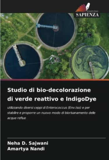 Studio di bio-decolorazione di verde reattivo e IndigoDye