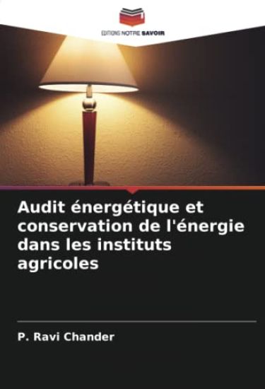 Audit énergétique et conservation de l'énergie dans les instituts agricoles