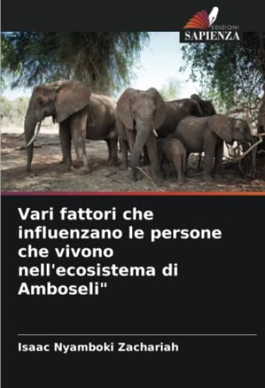 Vari fattori che influenzano le persone che vivono nell'ecosistema di Amboseli"