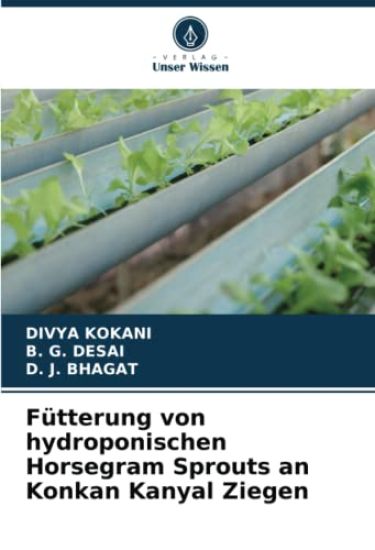 Fütterung von hydroponischen Horsegram Sprouts an Konkan Kanyal Ziegen