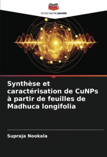 Synthèse et caractérisation de CuNPs à partir de feuilles de Madhuca longifolia