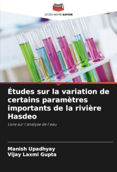 Études sur la variation de certains paramètres importants de la rivière Hasdeo