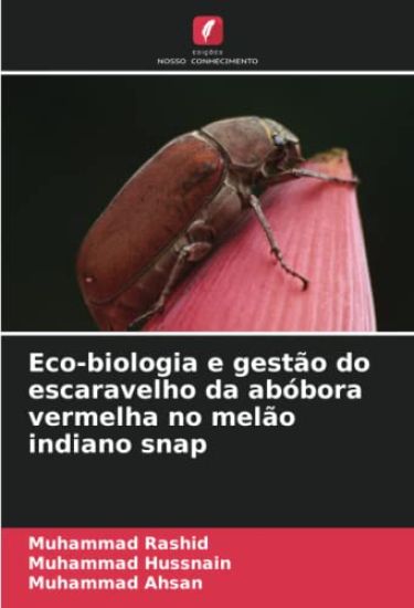 Eco-biologia e gestão do escaravelho da abóbora vermelha no melão indiano snap