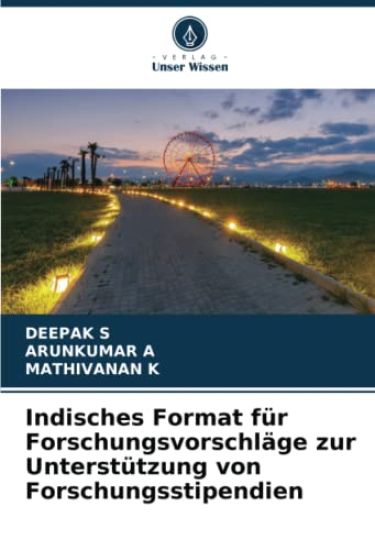 Indisches Format für Forschungsvorschläge zur Unterstützung von Forschungsstipendien