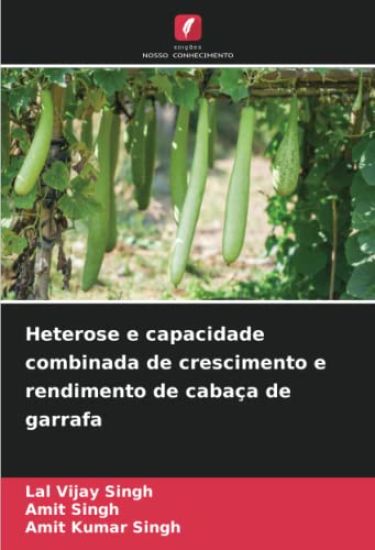 Heterose e capacidade combinada de crescimento e rendimento de cabaça de garrafa
