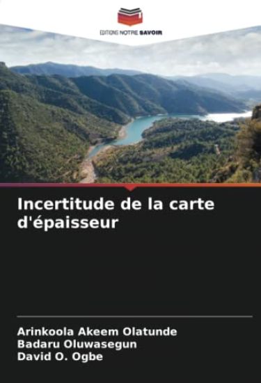 Incertitude de la carte d'épaisseur
