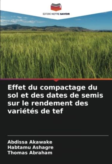 Effet du compactage du sol et des dates de semis sur le rendement des variétés de tef