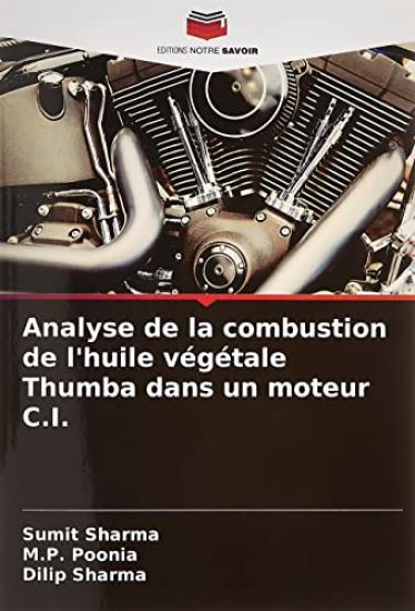 Analyse de la combustion de l'huile végétale Thumba dans un moteur C.I.
