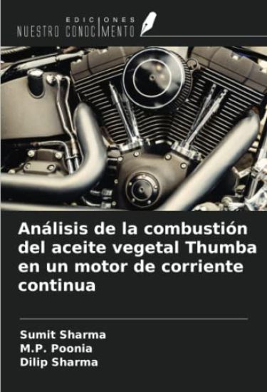 Análisis de la combustión del aceite vegetal Thumba en un motor de corriente continua