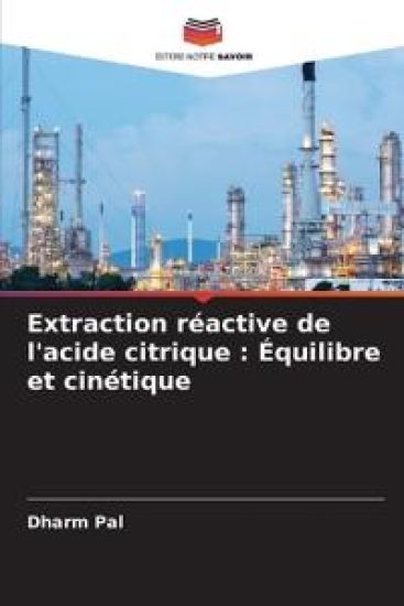Extraction réactive de l'acide citrique