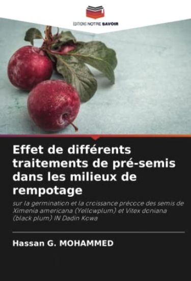 Effet de différents traitements de pré-semis dans les milieux de rempotage