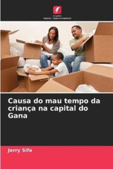Causa do mau tempo da criança na capital do Gana