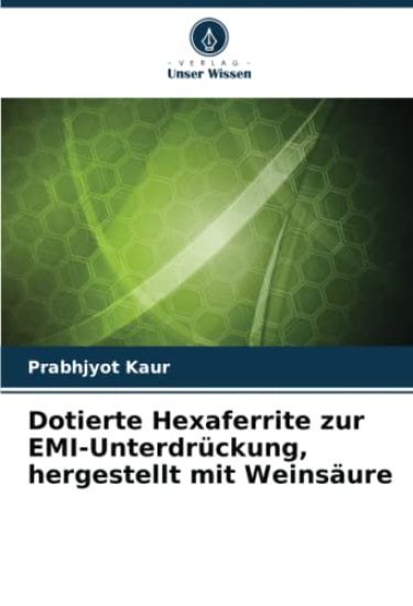 Dotierte Hexaferrite zur EMI-Unterdrückung, hergestellt mit Weinsäure