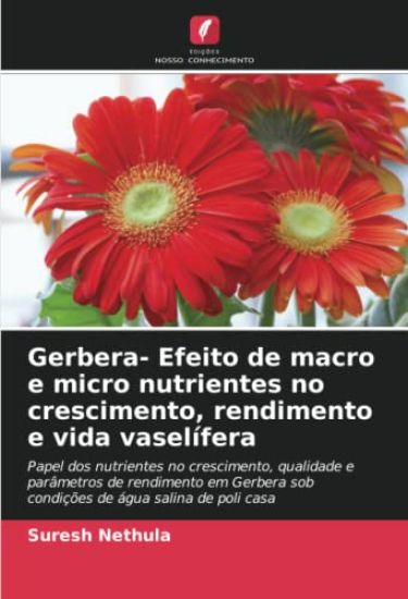 Gerbera- Efeito de macro e micro nutrientes no crescimento, rendimento e vida vaselífera