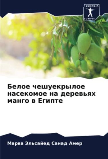 Beloe cheshuekryloe nasekomoe na derew'qh mango w Egipte