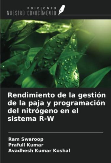 Rendimiento de la gestión de la paja y programación del nitrógeno en el sistema R-W