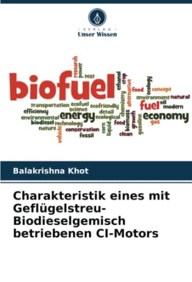 Charakteristik eines mit Geflügelstreu-Biodieselgemisch betriebenen CI-Motors