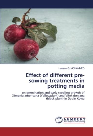 Effect of different pre-sowing treatments in potting media