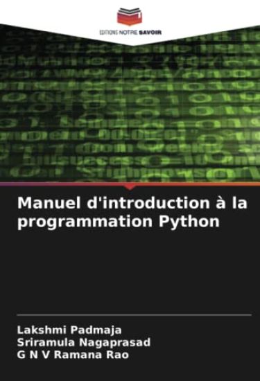 Manuel d'introduction à la programmation Python