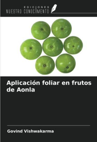 Aplicación foliar en frutos de Aonla