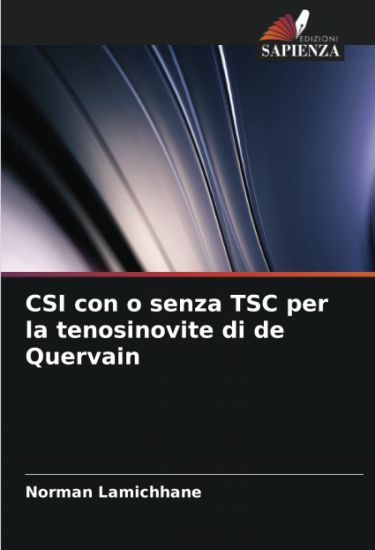 CSI con o senza TSC per la tenosinovite di de Quervain