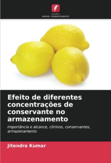 Efeito de diferentes concentra??es de conservante no armazenamento