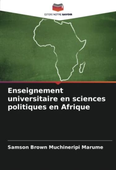 Enseignement universitaire en sciences politiques en Afrique