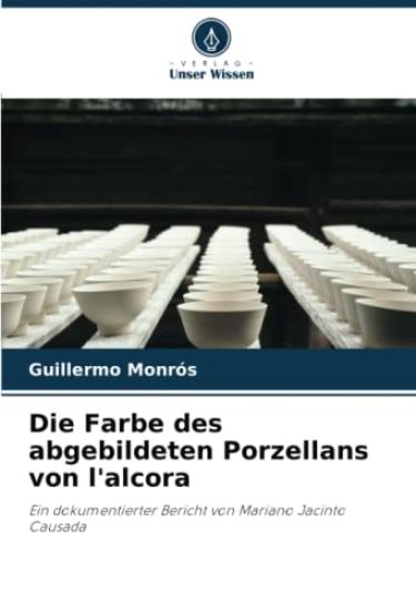 Die Farbe des abgebildeten Porzellans von l'alcora