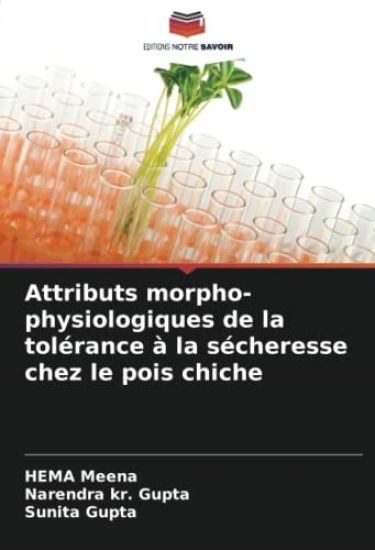 Attributs morpho-physiologiques de la tolérance à la sécheresse chez le pois chiche