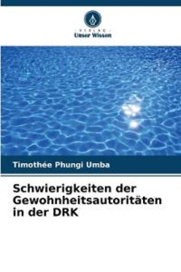 Schwierigkeiten der Gewohnheitsautoritäten in der DRK