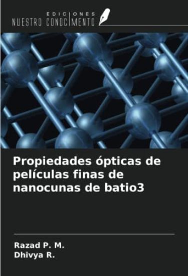 Propiedades ópticas de películas finas de nanocunas de batio3