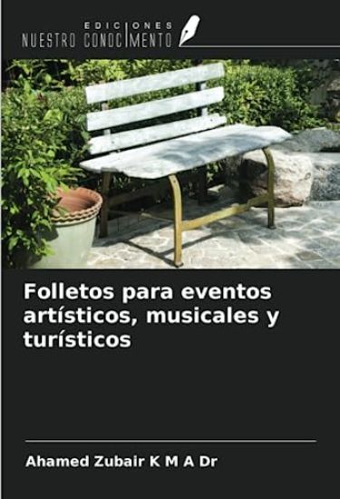 Folletos para eventos artísticos, musicales y turísticos