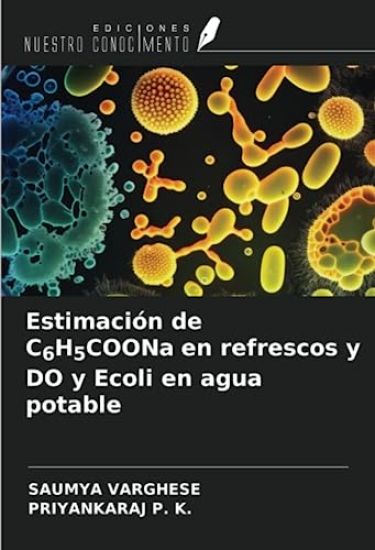 Estimación de C6H5COONa en refrescos y DO y Ecoli en agua potable