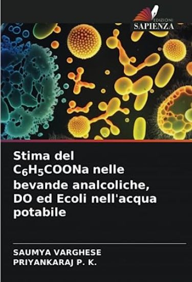 Stima del C6H5COONa nelle bevande analcoliche, DO ed Ecoli nell'acqua potabile