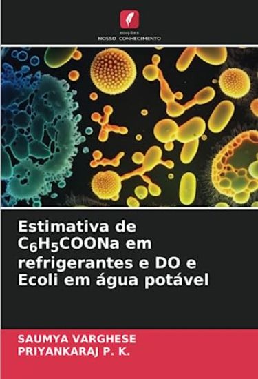 Estimativa de C6H5COONa em refrigerantes e DO e Ecoli em água potável